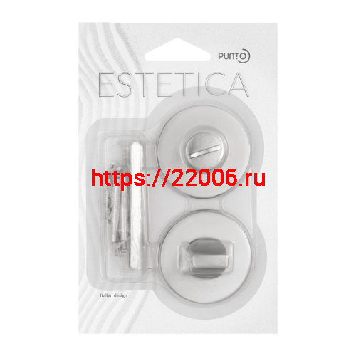 Ручка Punto (Пунто) поворотная BK6.R.EST.R52 SSC-16 сатинированный хром фото 3 Ручка Punto (Пунто) поворотная BK6.R.EST.R52 SSC-16 сатинированный хром фото 3