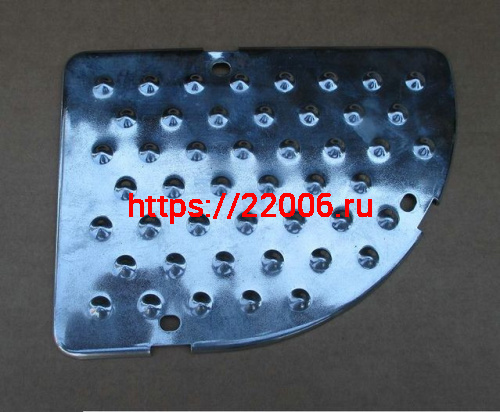 Площадка подножки коляски Урал хром Площадка подножки коляски Урал хром