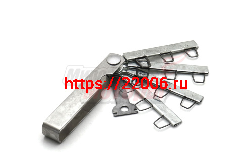 Набор щупов 12 шт (0,63-1,14 мм) для свечей зажигания Набор щупов 12 шт (0,63-1,14 мм) для свечей зажигания