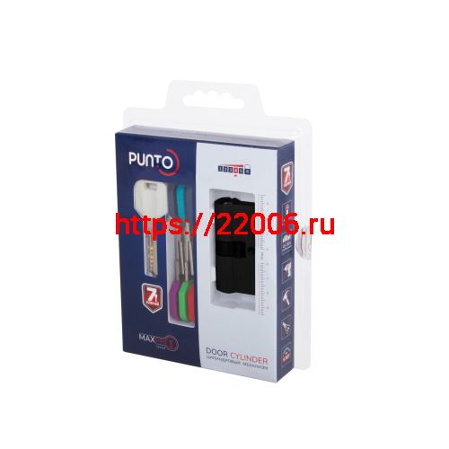 Цилиндровый Punto (Пунто) механизм MaxPro7000Key 52mm (21+10+21) SSC сатин.хром 7key фото 2