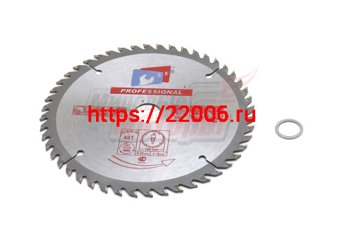 Диск пильный по дереву 160 48зуб.*20мм "SEB" (006-010)
