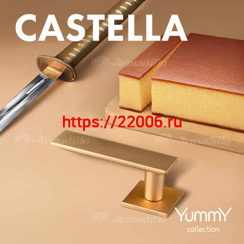 Ручка Armadillo (Армадилло) раздельная K.YM.CASTELLA AC-9 медь фото 3