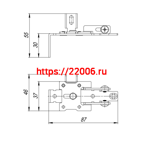 Кронштейн Armadillo (Армадилло) регулировочный SLD.Comfort-PRO/telescope.tuning bracket фото 3