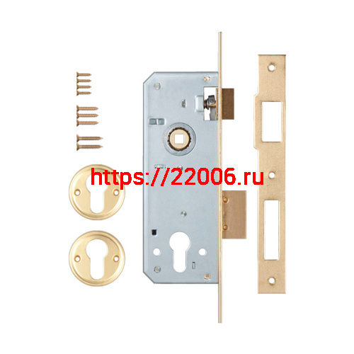 Корпус Kale kilit (Кале килит) врезного замка с защёлкой 152/R (35 mm) w/b (латунь) фото 2 Корпус Kale kilit (Кале килит) врезного замка с защёлкой 152/R (35 mm) w/b (латунь) фото 2