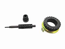 Шестерни привода спидометра (червяк) с юбкой мопед Дельта, Альфа, Орион