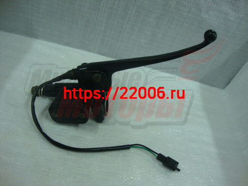 Рычаг переднего тормоза в сборе (с гидравликой) Yamaha JOG50/90 Рычаг переднего тормоза в сборе (с гидравликой) Yamaha JOG50/90