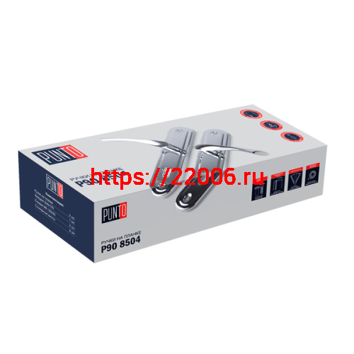 Ручка Punto (Пунто) на планке HANDLE90.CRONA.04-85 (P90 8504 CRONA) AB бронза фото 2