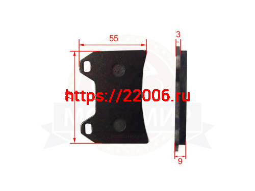 Колодки тормозные дисковые перед. CB400 (фирменные) (компл.-2шт.) Колодки тормозные дисковые перед. CB400 (фирменные) (компл.-2шт.)