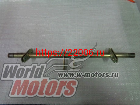 Ось Тайга (С40200370) (L=481мм, d=20мм) Ось Тайга (С40200370) (L=481мм, d=20мм)