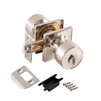 Ручка Punto (Пунто) защелка DK772/BL SN-BK (фик.) никель