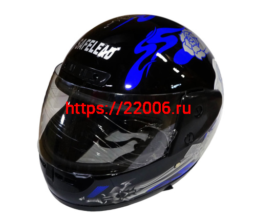 Шлем интеграл "Safelead" HF-101 NEW черный (Q19B)(Q29) размер L Шлем интеграл "Safelead" HF-101 NEW черный (Q19B)(Q29) размер L