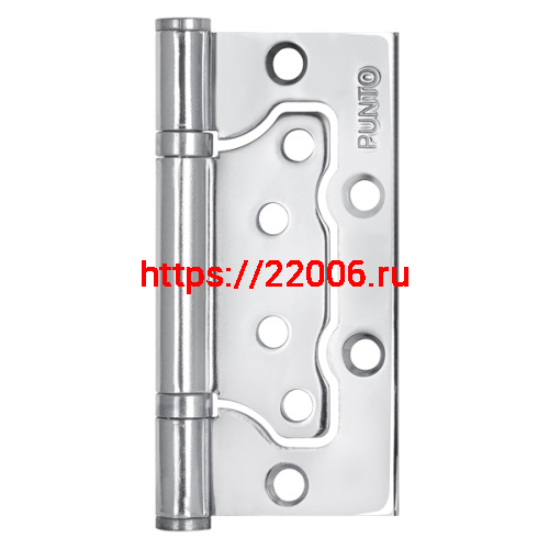 Петля Punto (Пунто) универсальная без врезки IN4200W CP (200-2B 100x2,5) хром Петля Punto (Пунто) универсальная без врезки IN4200W CP (200-2B 100x2,5) хром