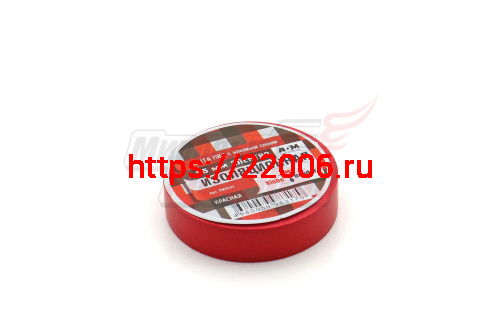 Изолента ПВХ 15мм х 10м красная Klebebander 66582-А Изолента ПВХ 15мм х 10м красная Klebebander 66582-А