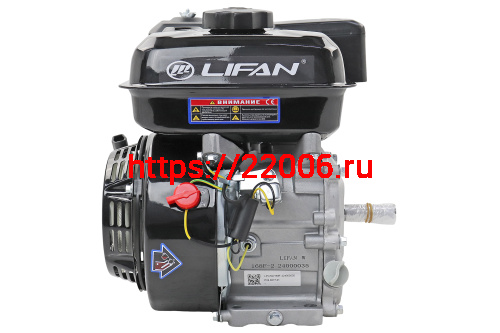 Двигатель LIFAN 6,5 л.с. 168F-2 (196cc, 4,8кВт, бенз., вал d19) фото 2 Двигатель LIFAN 6,5 л.с. 168F-2 (196cc, 4,8кВт, бенз., вал d19) фото 2