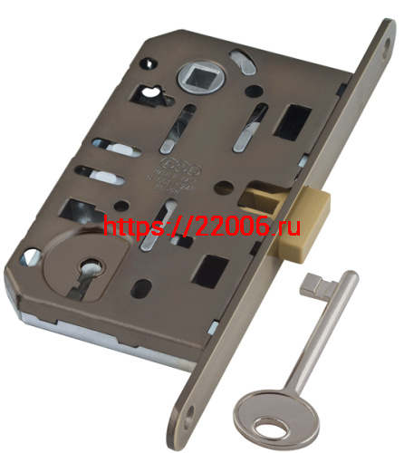 B06101.50.12 AGB (АГБ) Корпус врезного замка под ключ (ант. бр.) тех. уп. без отв. пл. MEDIANA POLARIS B06101.50.12 AGB (АГБ) Корпус врезного замка под ключ (ант. бр.) тех. уп. без отв. пл. MEDIANA POLARIS