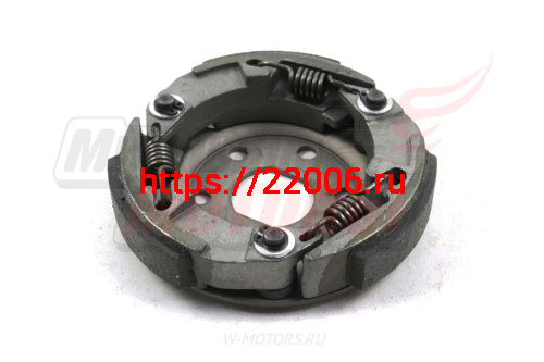 Муфта сцепления вариатора с колодками (4такт Futong 50cc) (без ведомого конуса) фото 2 Муфта сцепления вариатора с колодками (4такт Futong 50cc) (без ведомого конуса) фото 2