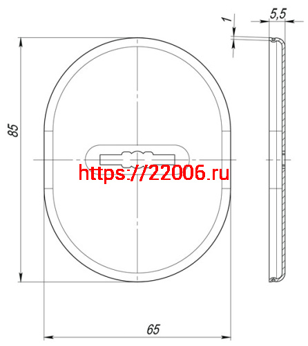Накладка Fuaro (Фуаро) на сувальдный замок ESC.S.SF/OV.475 (ESC 475) СР хром фото 3 Накладка Fuaro (Фуаро) на сувальдный замок ESC.S.SF/OV.475 (ESC 475) СР хром фото 3