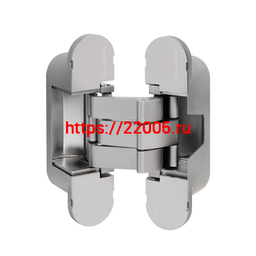 Петля Armadillo (Армадилло) скрытой установки U3D8000.VPG SC мат. хром TECH Петля Armadillo (Армадилло) скрытой установки U3D8000.VPG SC мат. хром TECH