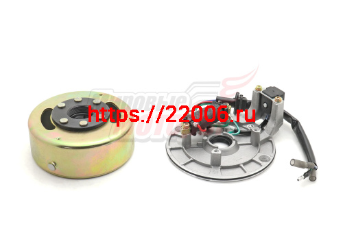 Генератор в сборе 160FMK (1 катушка) 160см3 (YX-160) Генератор в сборе 160FMK (1 катушка) 160см3 (YX-160)