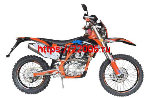 Мотоцикл внедорожный X-MOTOS CBS300 с ПТС, 4 кл  (двигатель ZONGSHEN) фото 3