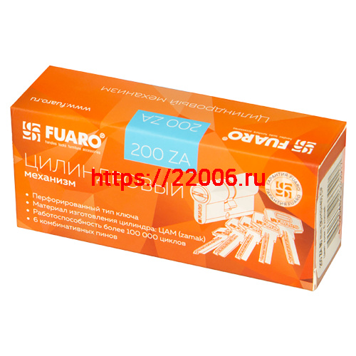 Цилиндровый Fuaro (Фуаро) механизм (200 ZA/90) 2000ZAKey90(30+10+50) CP хром 5Key фото 2 Цилиндровый Fuaro (Фуаро) механизм (200 ZA/90) 2000ZAKey90(30+10+50) CP хром 5Key фото 2