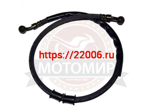 Шланг гидравлики 800 мм. переднего тормоза CB400, D=10мм, D=10мм Шланг гидравлики 800 мм. переднего тормоза CB400, D=10мм, D=10мм