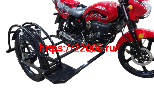 Прицеп боковой для мопеда SIGMA (Невозможна регистрация в ГИБДД) (кронштейны под сварку) фото 5 Прицеп боковой для мопеда SIGMA (Невозможна регистрация в ГИБДД) (кронштейны под сварку) фото 5