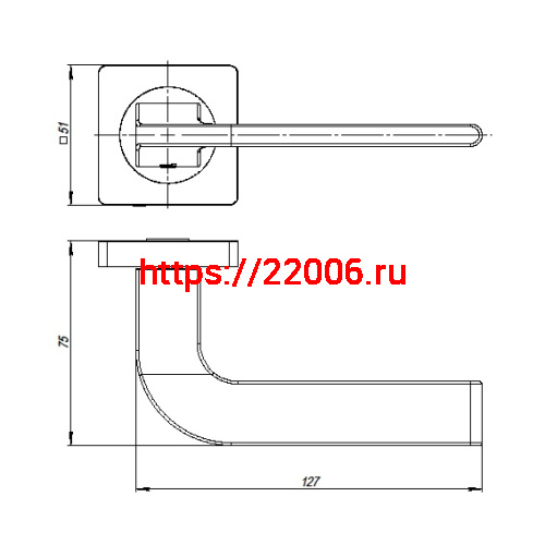 Ручка Ajax (Аякс) раздельная K.JK51.SPLINE (SPLINE JK) SN/CP-3 матовый никель/хром фото 3 Ручка Ajax (Аякс) раздельная K.JK51.SPLINE (SPLINE JK) SN/CP-3 матовый никель/хром фото 3