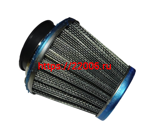 Фильтр воздушный нулевого сопротивления (1) КОНУС 72мм (d=42 мм) к К65, К68 Фильтр воздушный нулевого сопротивления (1) КОНУС 72мм (d=42 мм) к К65, К68