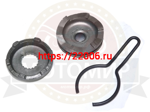 Храповик кикстартера Yamaha Jog 50, 3KJ (храпов. d13мм (шестерня 6 зацеп, 10зуб d20мм D36мм)(LINHIA фото 2 Храповик кикстартера Yamaha Jog 50, 3KJ (храпов. d13мм (шестерня 6 зацеп, 10зуб d20мм D36мм)(LINHIA фото 2