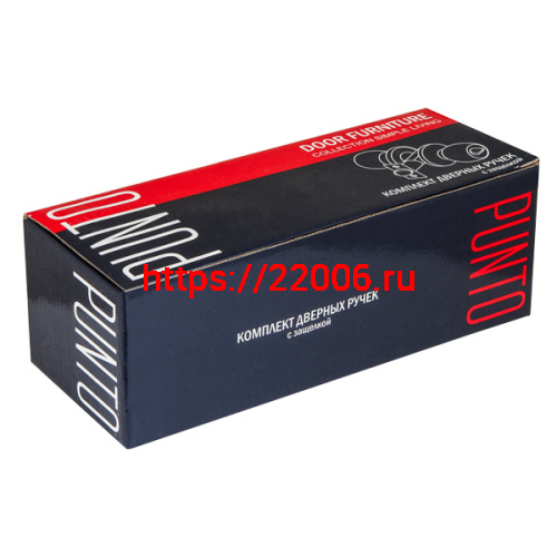 Ручка Punto (Пунто) защелка DK672 AC-ET (6072 AC-E) (кл./фик.) медь фото 2