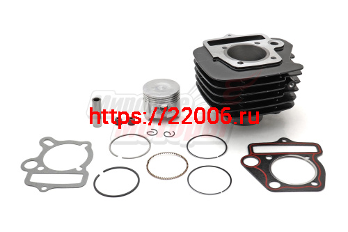 Цилиндро-поршневая группа 120 см3 D52,4 p13, высота рубашки 78 мм,высота поршня 44 мм, круглый масл. канал, чёрная, питбайки, ATV, мопеды Цилиндро-поршневая группа 120 см3 D52,4 p13, высота рубашки 78 мм,высота поршня 44 мм, круглый масл. канал, чёрная, питбайки, ATV, мопеды
