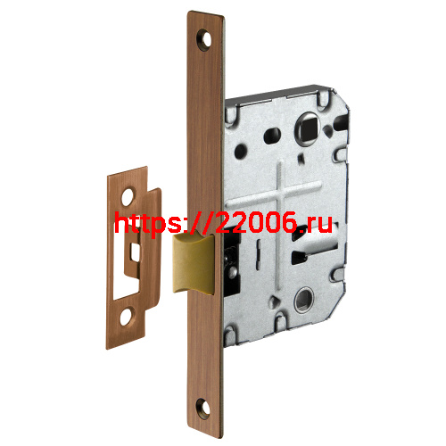 Защелка Ajax (Аякс) врезная PLASTLP72-50 (LP72-50) CF кофе