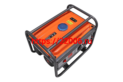 Генератор бенз. "COVENANT"  GG3600A (2,5/2,8кВт, LT168F, 6,5л.с., бак 15л, 39кг, руч.старт) фото 3