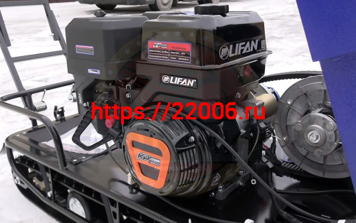 Мотобуксировщик с лыжным модулем 16 л.с., С РЕВЕРСОМ ЛИДЕР-3-3Т-16АП (3 тел.), АДАПТИВНАЯ ПОДВЕСКА фото 3