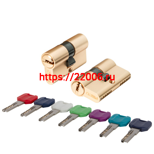 Цилиндровый Punto (Пунто) механизм MaxPro7000Key 52mm (21+10+21) SSG сатин.золото 7key