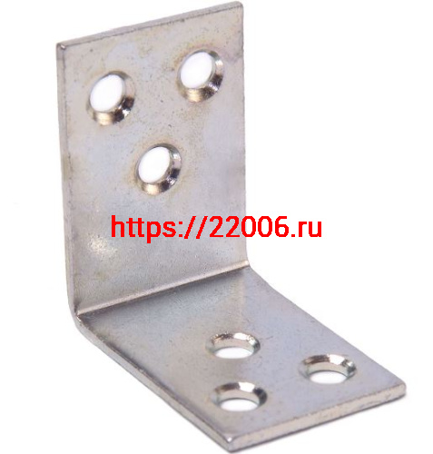 Уголок skobis (СКОБИС) мебельный 40x02 (40х40х30х2) цинк белый Уголок skobis (СКОБИС) мебельный 40x02 (40х40х30х2) цинк белый