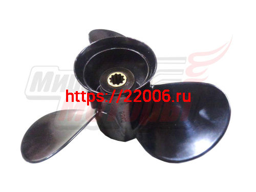 Винт 9.9*12 (шаг 12) (10 шлицов) (25-30НР) (TOHATSU,NISSAN,MERCURY)