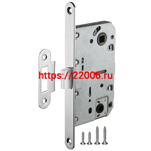 Защелка Ajax (Аякс) врезная METLM90-50 CP хром Защелка Ajax (Аякс) врезная METLM90-50 CP хром