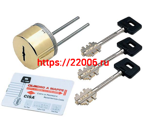 Секретная накладка Cisa (Чиза) на сувальдный замок 02.716.61.1 Секретная накладка Cisa (Чиза) на сувальдный замок 02.716.61.1