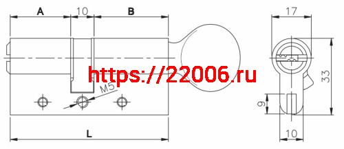 Цилиндровый механизм Kale kilit (Кале килит) с вертушкой 164 DBM-E/70 (30+10+30) mm никель 5 кл. фото 3 Цилиндровый механизм Kale kilit (Кале килит) с вертушкой 164 DBM-E/70 (30+10+30) mm никель 5 кл. фото 3