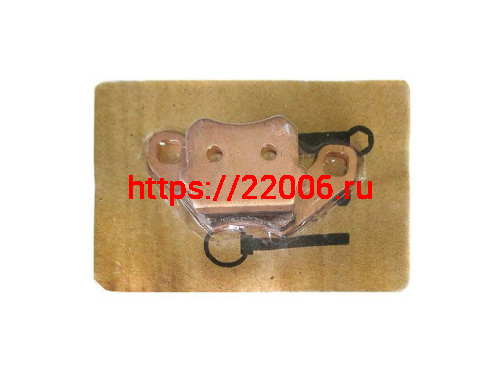 Колодки тормозные передние два поршня кросс медь Колодки тормозные передние два поршня кросс медь