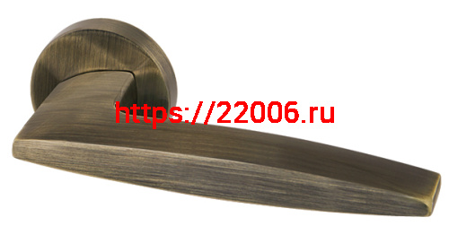 Ручка Armadillo (Армадилло) раздельная R.URB52.SQUID (SQUID URB9) АВ-7 бронза Ручка Armadillo (Армадилло) раздельная R.URB52.SQUID (SQUID URB9) АВ-7 бронза