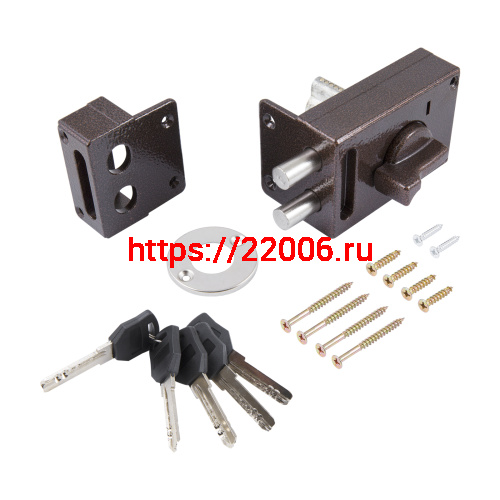 Замок Omega (Омега) накладной цилиндровый ЗН1-М1 КМЗ медь, 5 кл. фото 4 Замок Omega (Омега) накладной цилиндровый ЗН1-М1 КМЗ медь, 5 кл. фото 4