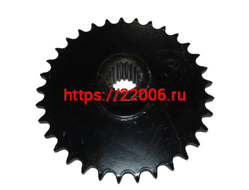 Звезда 33 зуб. (428) цепи, 12.7шаг, h31мм, на вал шлицевой от Бурана, мотобуксировщик Звезда 33 зуб. (428) цепи, 12.7шаг, h31мм, на вал шлицевой от Бурана, мотобуксировщик