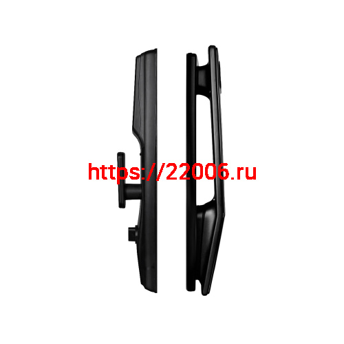 Замок врезной электронный Hogo V05 с распознаванием лица, черный фото 3