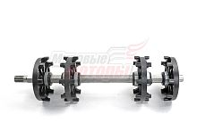 Вал ведущий Рысь в сборе (на гусеницу 500мм)