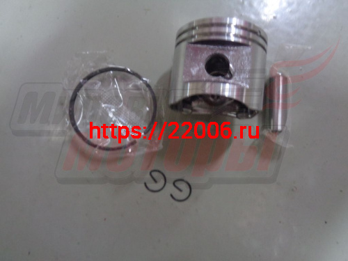 Поршень мотокосы на Штиль FS120 с пальцем, кольцами (комплект) Поршень мотокосы на Штиль FS120 с пальцем, кольцами (комплект)
