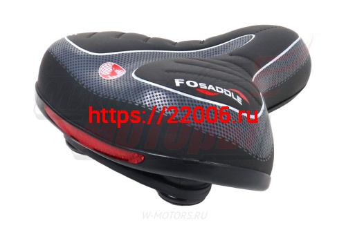 Седло вело с гелем (S-PTS07) на пружинах фото 3