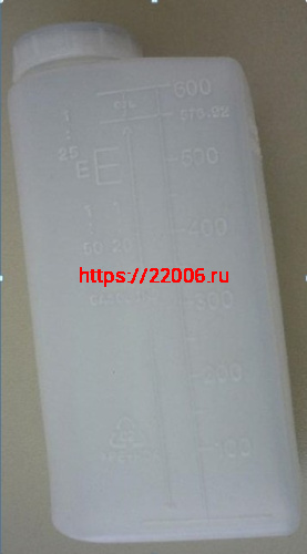 Бутылка-миксер типа (подходит на Штиль) для бензопил и мотокос 0,6 л. (для смешивания бензина и масл Бутылка-миксер типа (подходит на Штиль) для бензопил и мотокос 0,6 л. (для смешивания бензина и масл